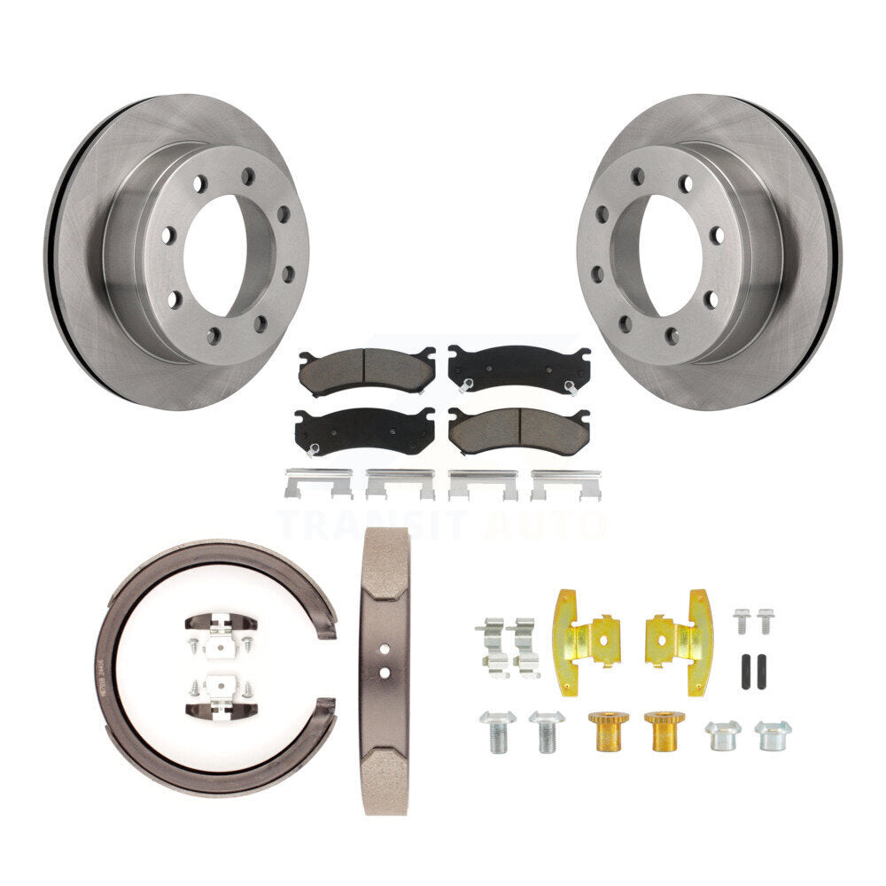 Disc Rotors and Ceramic Brake Pads Kit-K8C-104793