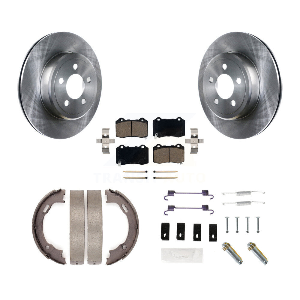 Disc Rotors and Ceramic Brake Pads Kit-K8C-104794 Kit.bestparts.ca