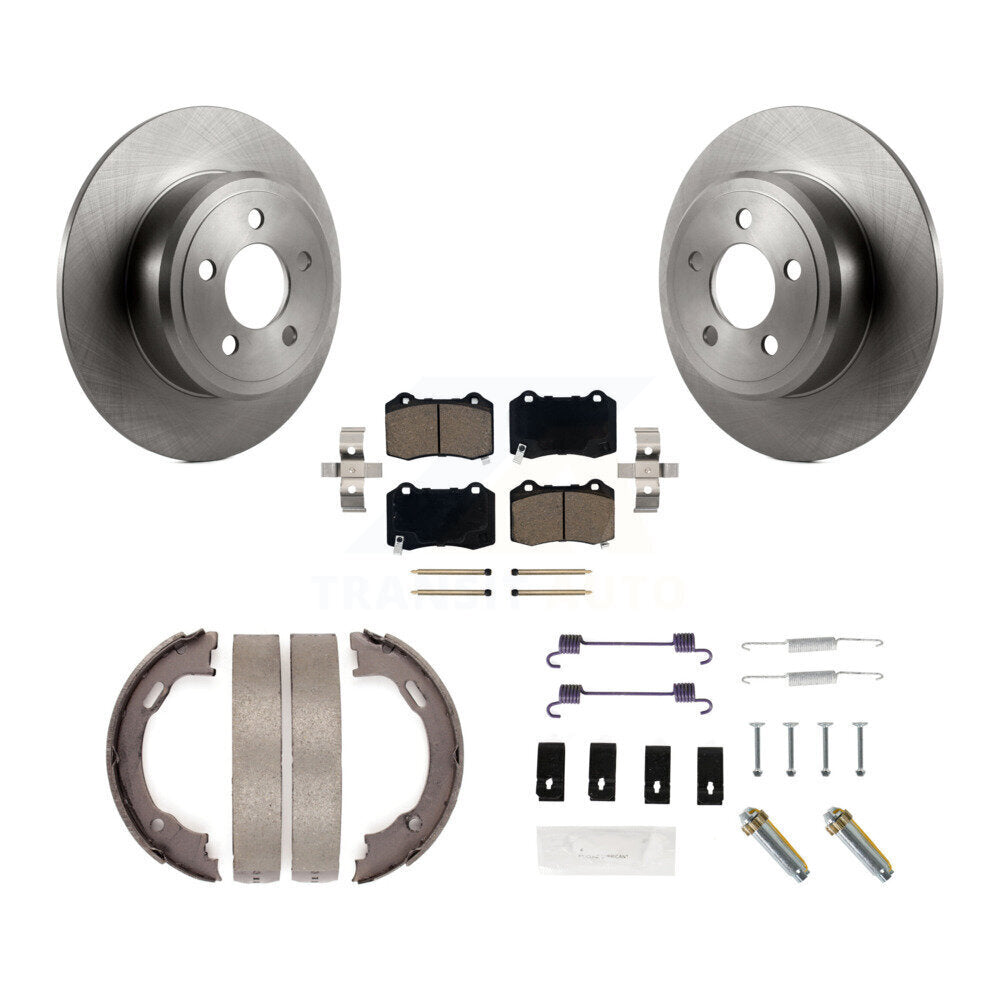 Disc Rotors and Ceramic Brake Pads Kit-K8C-104795 Kit.bestparts.ca