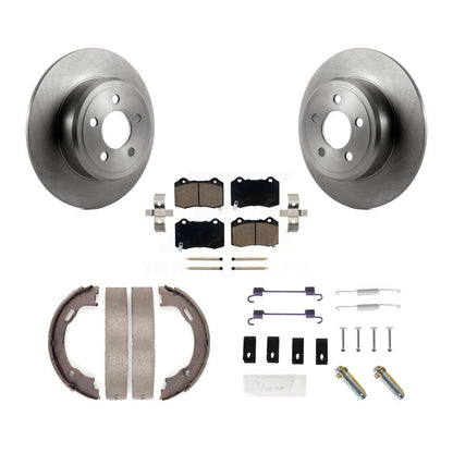 Disc Rotors and Ceramic Brake Pads Kit-K8C-104795