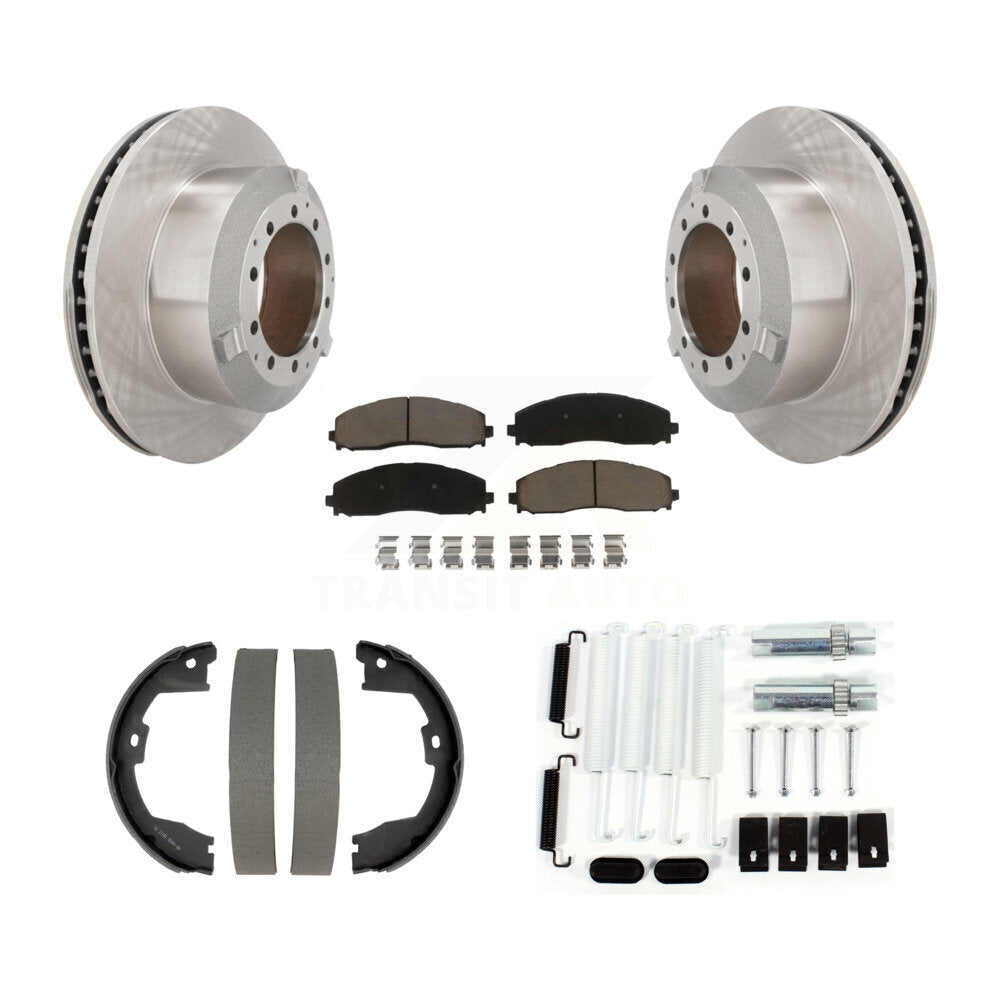 Disc Rotors and Ceramic Brake Pads Kit-K8C-104797