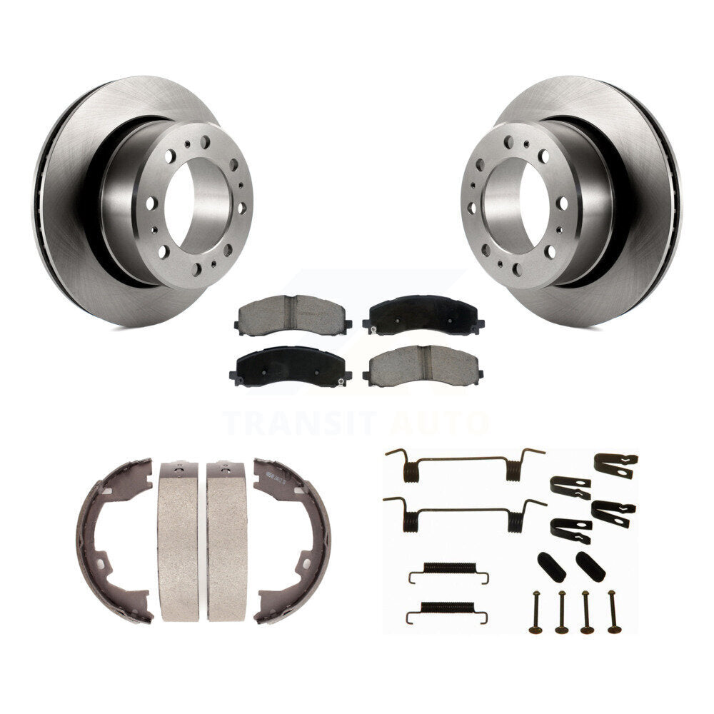 Disc Rotors and Ceramic Brake Pads Kit-K8C-104802 Kit.bestparts.ca