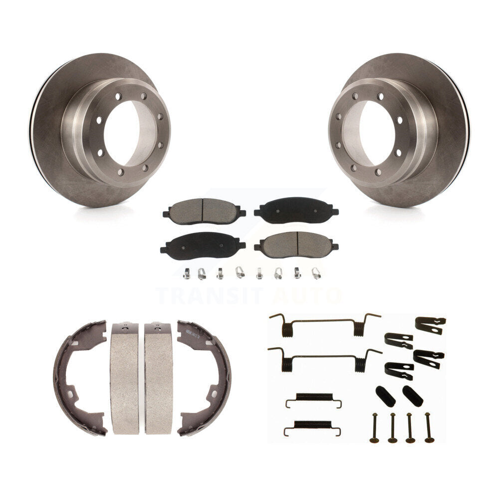 Disc Rotors and Ceramic Brake Pads Kit-K8C-104805