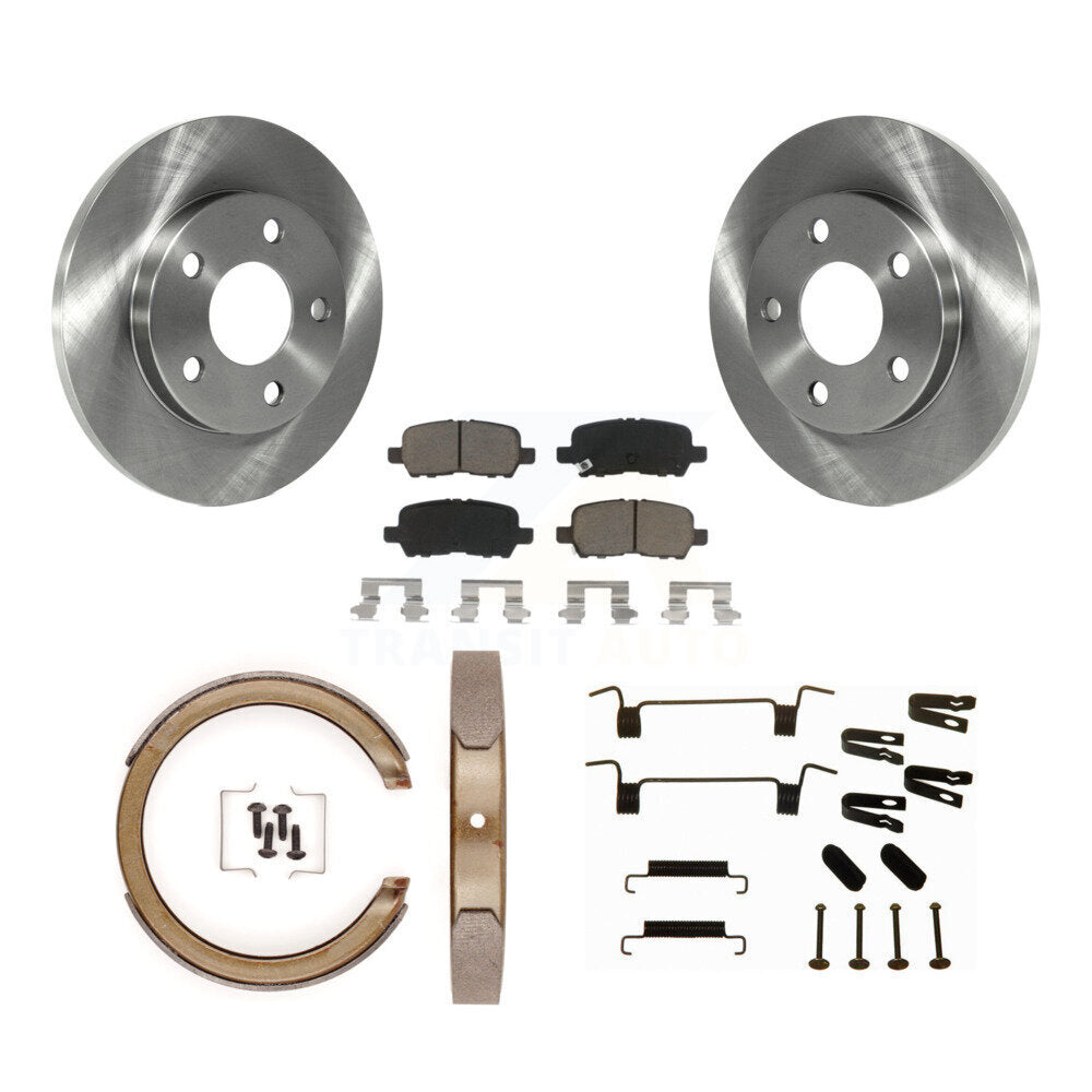 Disc Rotors and Ceramic Brake Pads Kit-K8C-104806 Kit.bestparts.ca