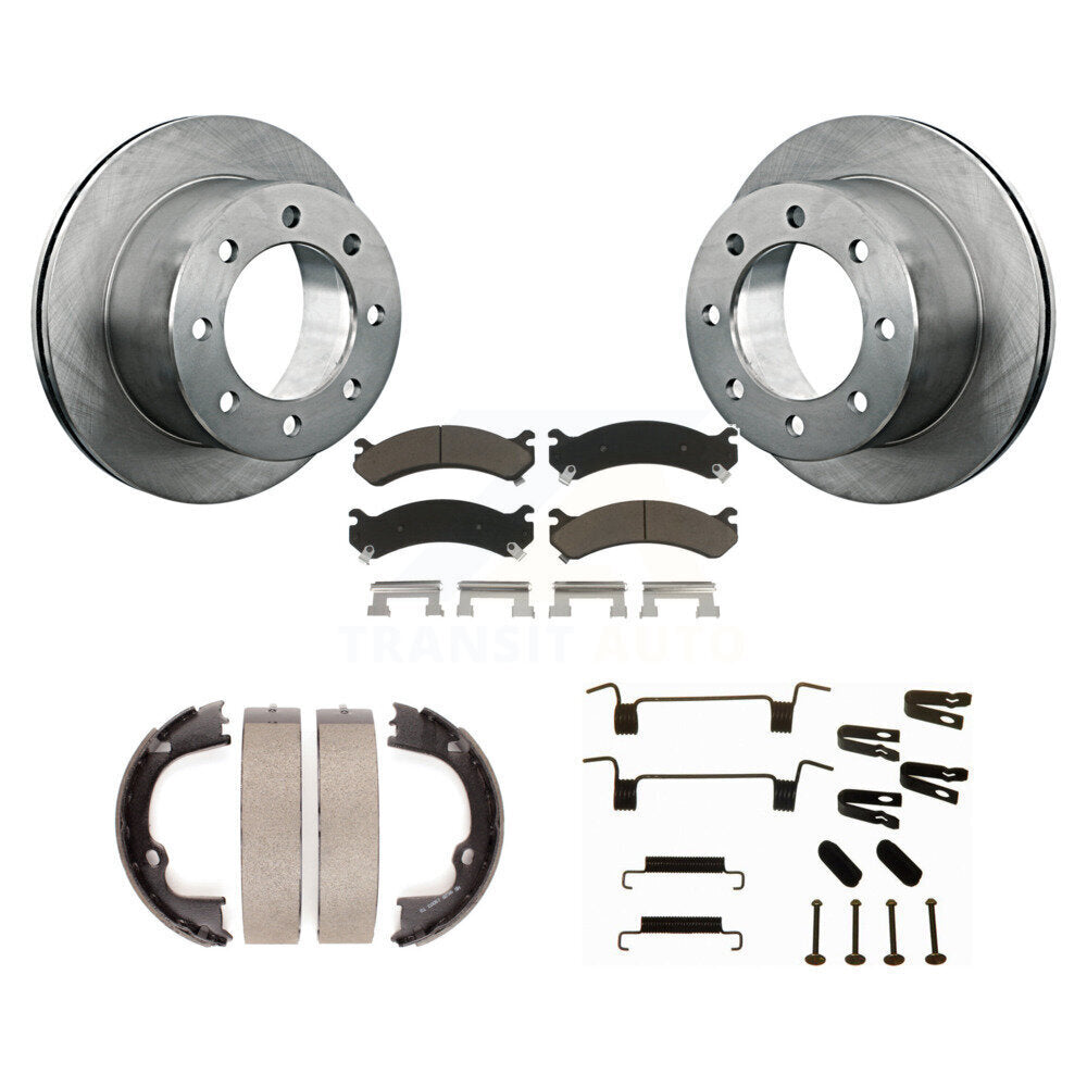 Disc Rotors and Ceramic Brake Pads Kit-K8C-104809