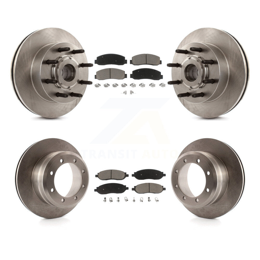 Disc Rotors and Ceramic Brake Pads Kit-K8C-104812