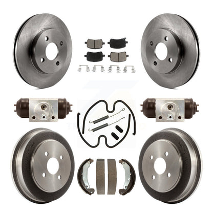 Disc Rotors and Ceramic Brake Pads Kit-K8C-104814
