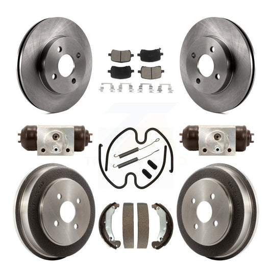 Disc Rotors and Ceramic Brake Pads Kit-K8C-104814