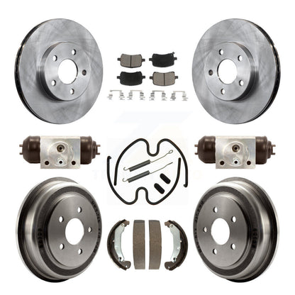 Disc Rotors and Ceramic Brake Pads Kit-K8C-104815
