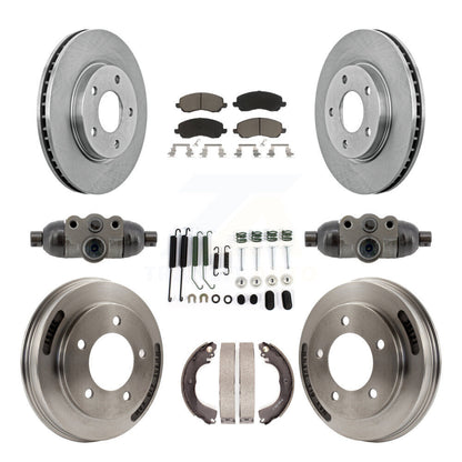 Disc Rotors and Ceramic Brake Pads Kit-K8C-104816