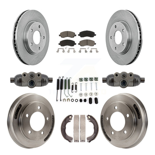 Disc Rotors and Ceramic Brake Pads Kit-K8C-104816