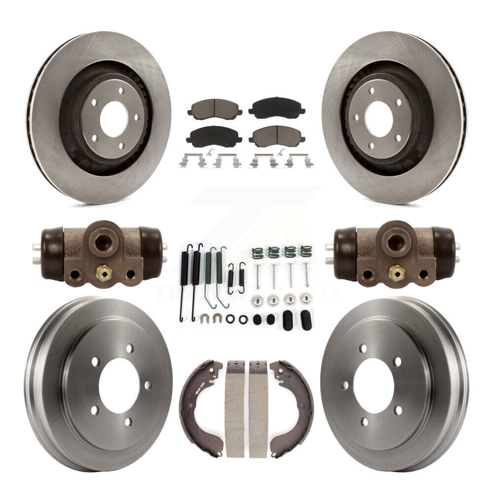 Disc Rotors and Ceramic Brake Pads Kit-K8C-104817