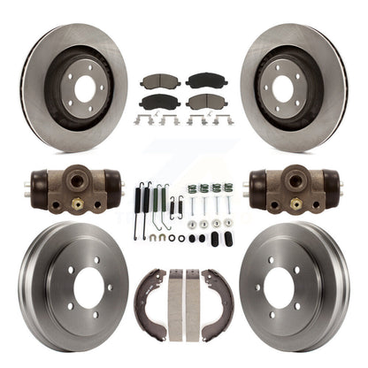 Disc Rotors and Ceramic Brake Pads Kit-K8C-104817