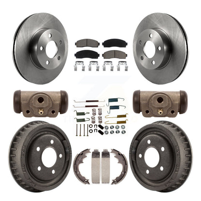 Disc Rotors and Ceramic Brake Pads Kit-K8C-104819