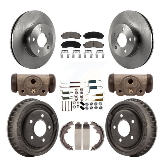 Disc Rotors and Ceramic Brake Pads Kit-K8C-104819