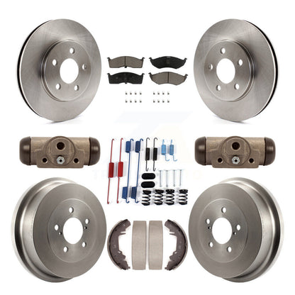 Disc Rotors and Ceramic Brake Pads Kit-K8C-104821
