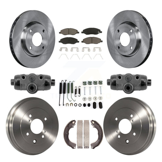 Disc Rotors and Ceramic Brake Pads Kit-K8C-104823