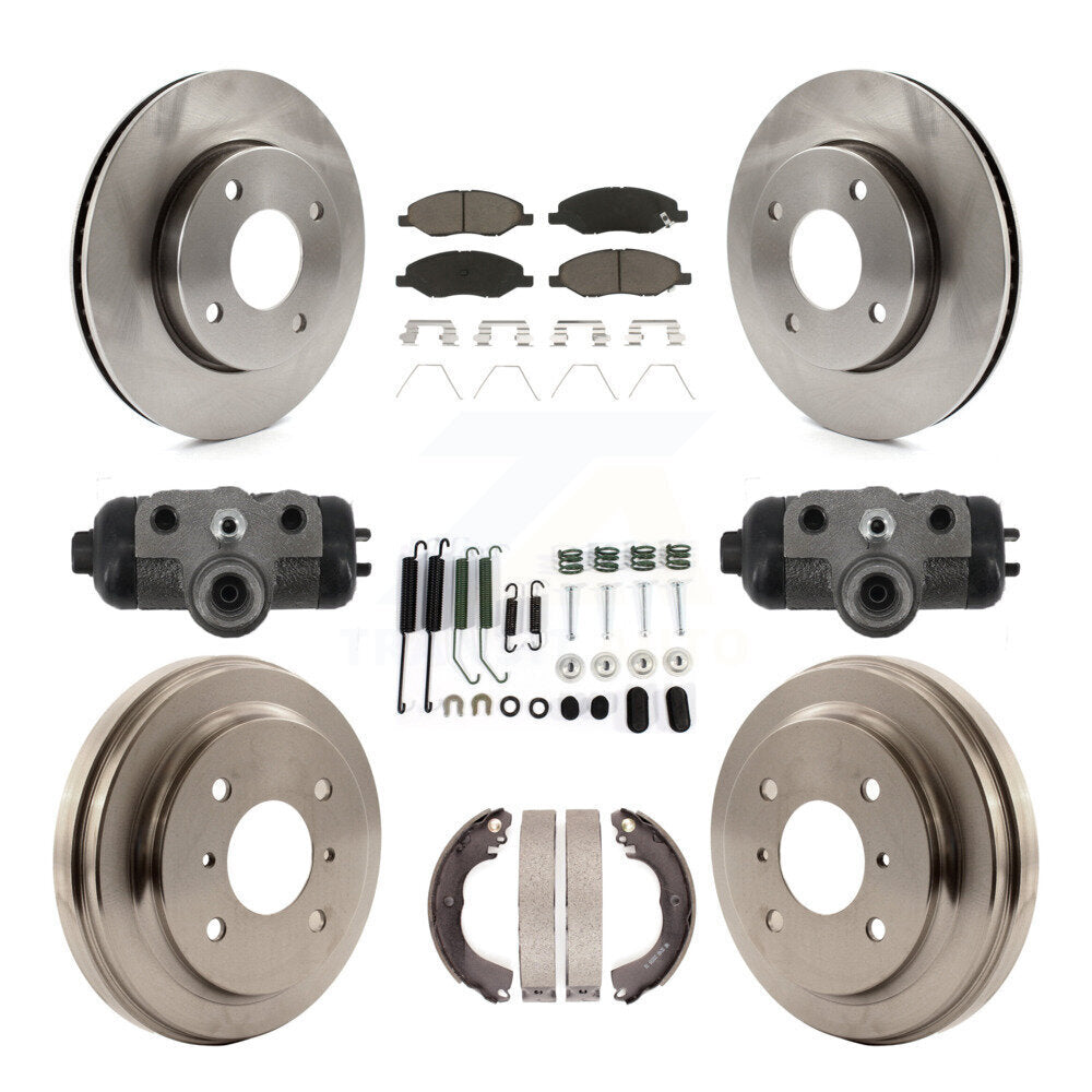 Disc Rotors and Ceramic Brake Pads Kit-K8C-104824 Kit.bestparts.ca