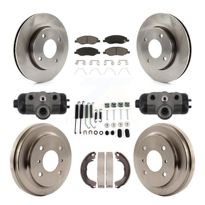 Disc Rotors and Ceramic Brake Pads Kit-K8C-104824