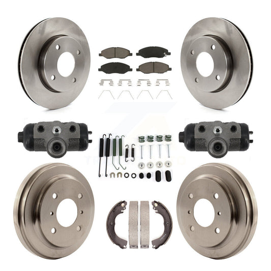 Disc Rotors and Ceramic Brake Pads Kit-K8C-104824