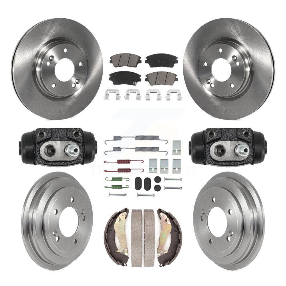 Disc Rotors and Ceramic Brake Pads Kit-K8C-104825