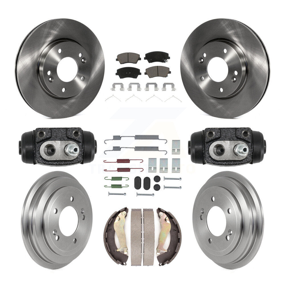 Disc Rotors and Ceramic Brake Pads Kit-K8C-104826 Kit.bestparts.ca