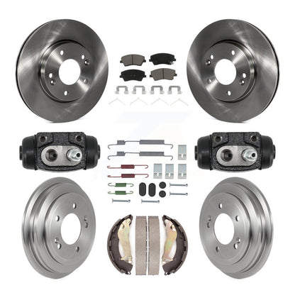 Disc Rotors and Ceramic Brake Pads Kit-K8C-104826