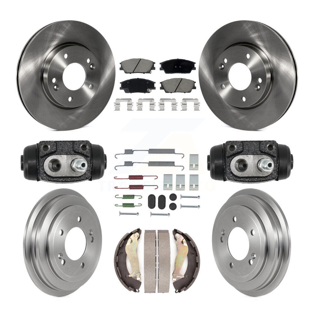 Disc Rotors and Ceramic Brake Pads Kit-K8C-104827 Kit.bestparts.ca