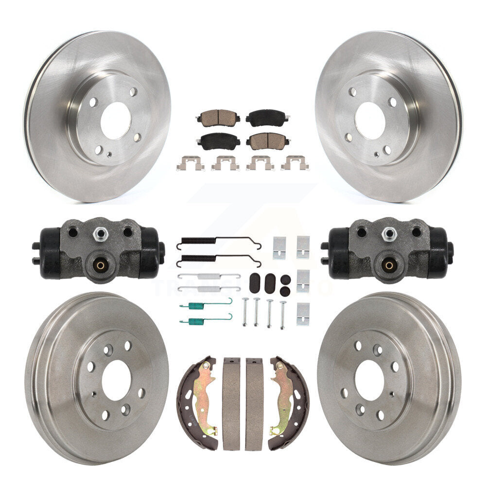 Disc Rotors and Ceramic Brake Pads Kit-K8C-104828 Kit.bestparts.ca