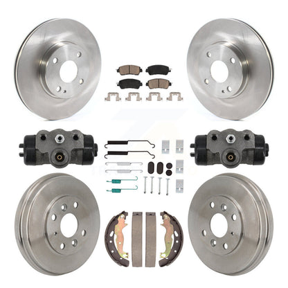 Disc Rotors and Ceramic Brake Pads Kit-K8C-104828