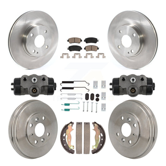 Disc Rotors and Ceramic Brake Pads Kit-K8C-104828