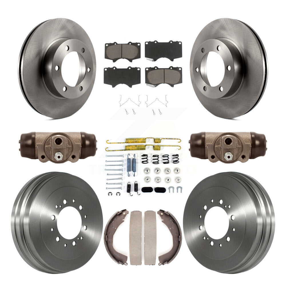 Disc Rotors and Ceramic Brake Pads Kit-K8C-104829