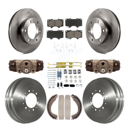 Disc Rotors and Ceramic Brake Pads Kit-K8C-104829