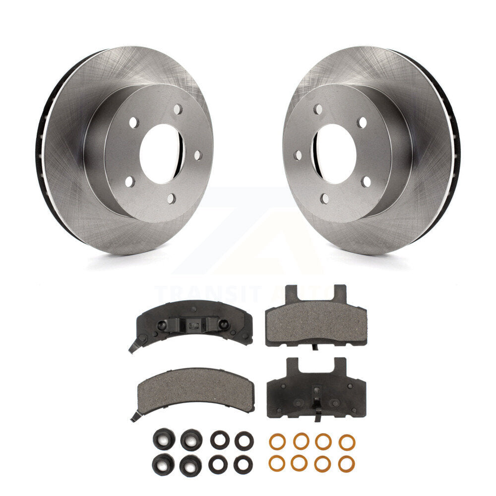 Disc Rotors and Semi-Metallic Brake Pads Kit-K8F-100004 - Kit.bestparts.ca