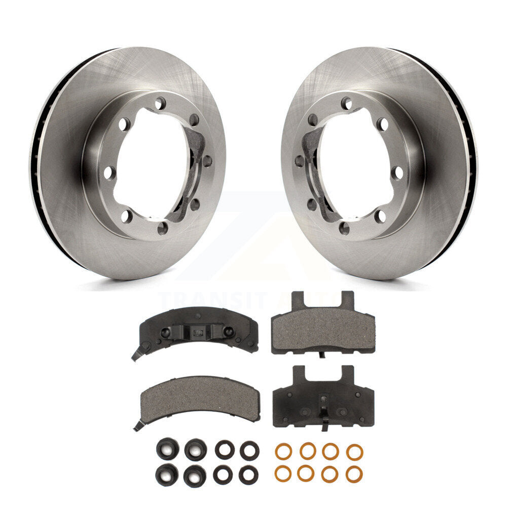 Disc Rotors and Semi-Metallic Brake Pads Kit-K8F-100008 - Kit.bestparts.ca