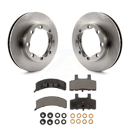 Disc Rotors and Semi-Metallic Brake Pads Kit-K8F-100008 - Kit.bestparts.ca