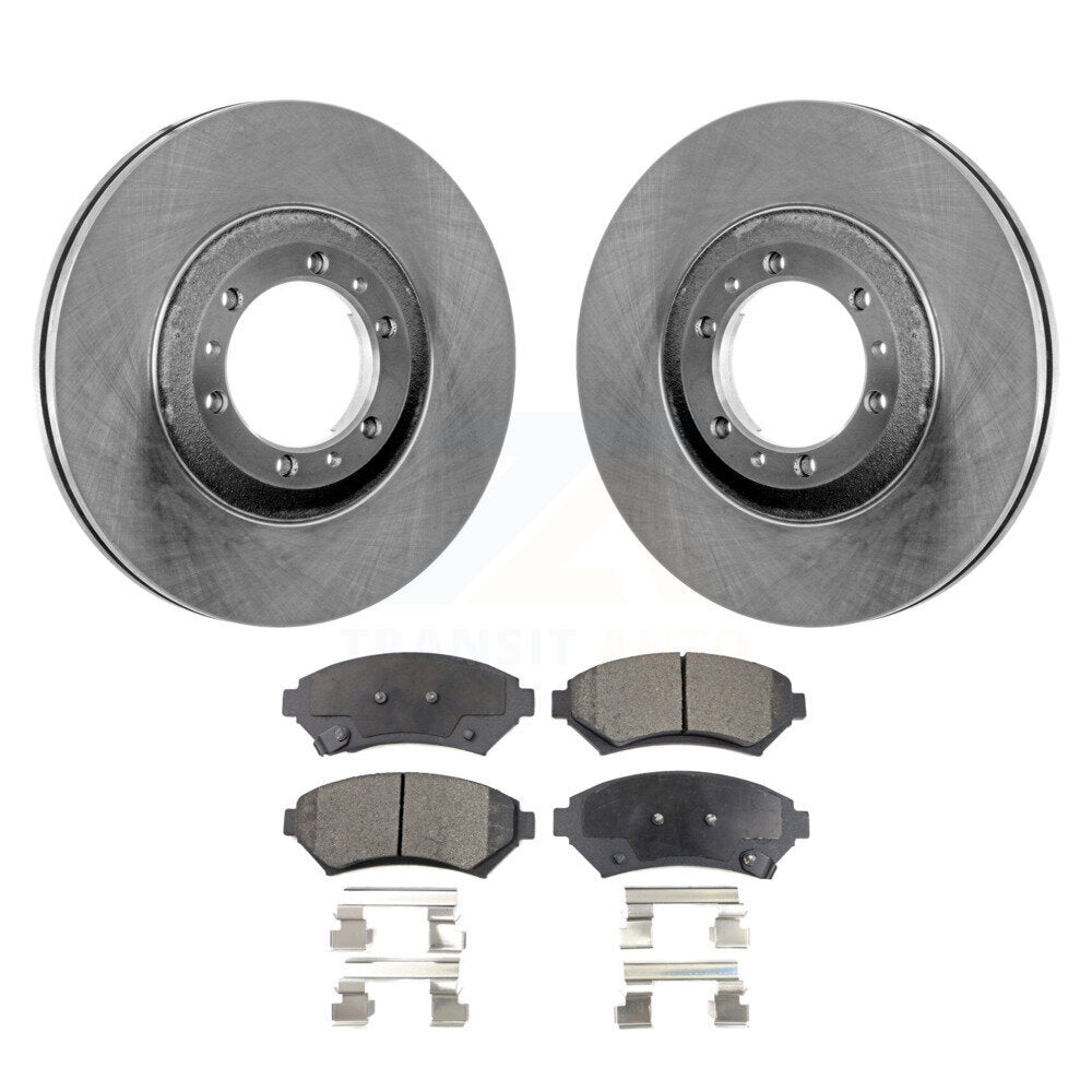 Disc Rotors and Semi-Metallic Brake Pads Kit-K8F-100014 - Kit.bestparts.ca