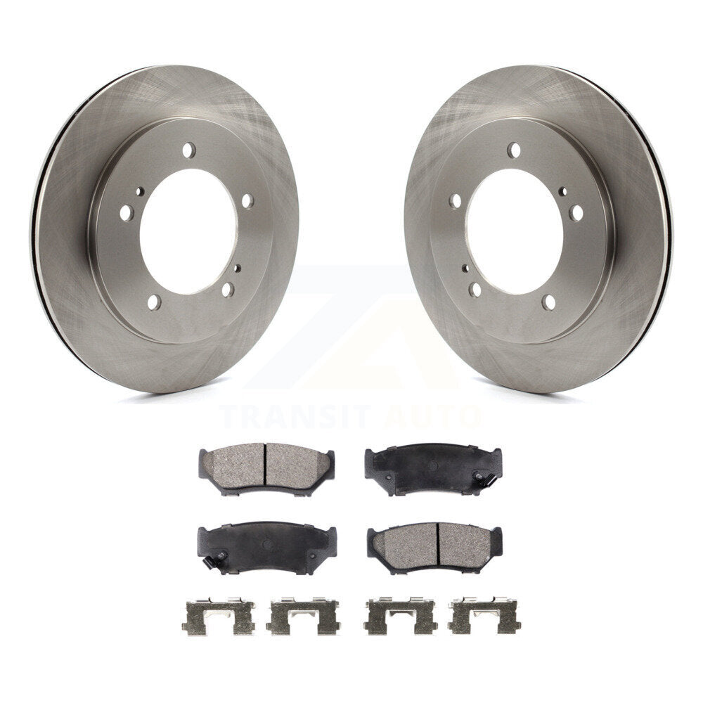 Disc Rotors and Semi-Metallic Brake Pads Kit-K8F-100022 - Kit.bestparts.ca Kit.bestparts.ca