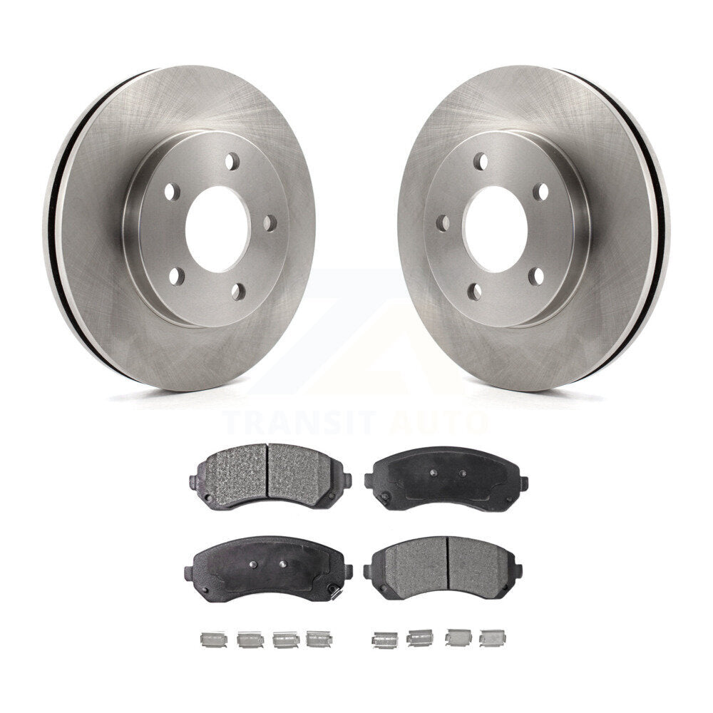 Disc Rotors and Semi-Metallic Brake Pads Kit-K8F-100023 - Kit.bestparts.ca