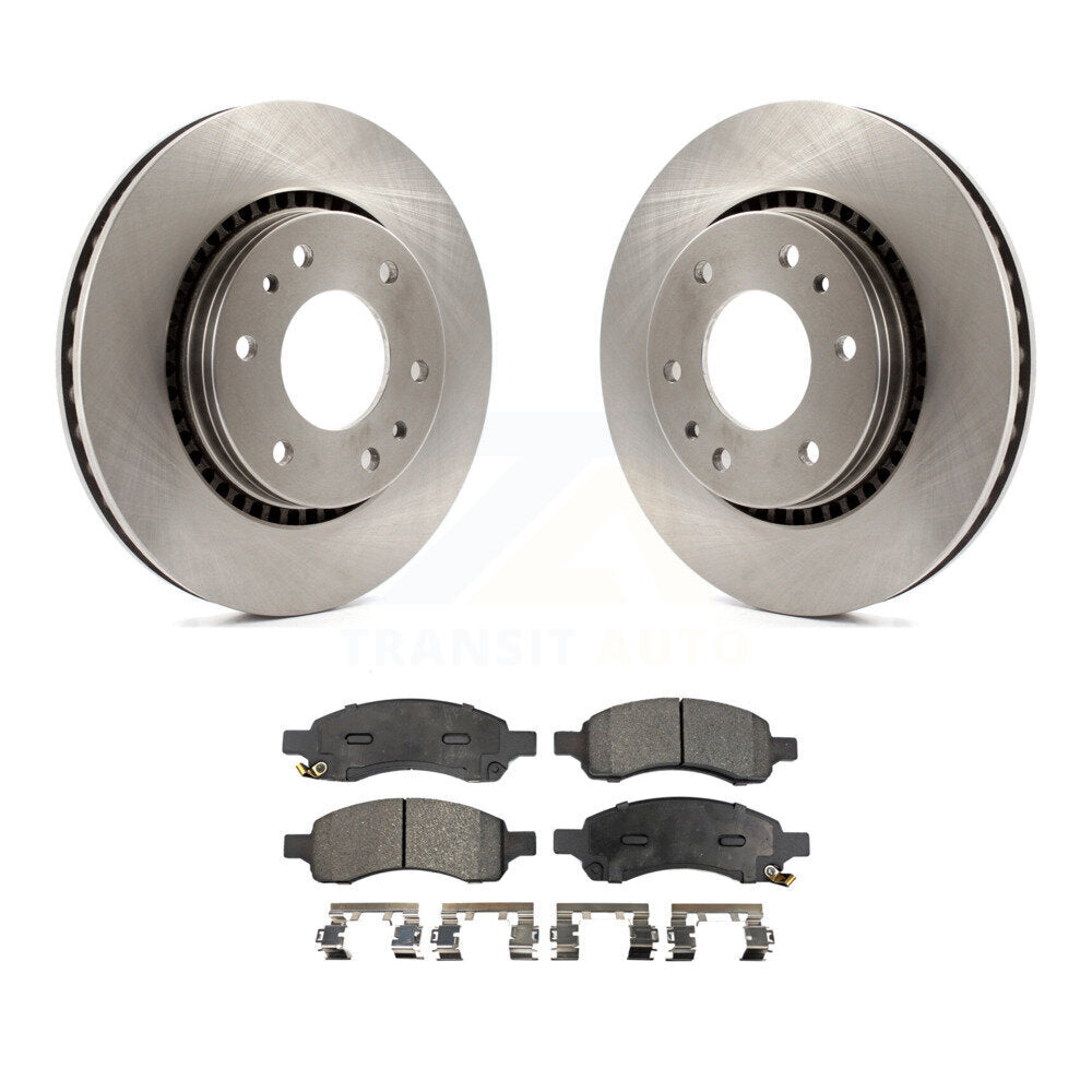 Disc Rotors and Semi-Metallic Brake Pads Kit-K8F-100053 - Kit.bestparts.ca