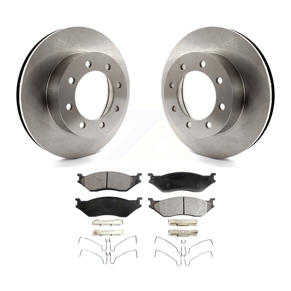 Disc Rotors and Semi-Metallic Brake Pads Kit-K8F-100121 - Kit.bestparts.ca