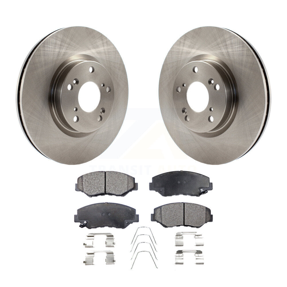 Disc Rotors and Semi-Metallic Brake Pads Kit-K8F-100415 - Kit.bestparts.ca