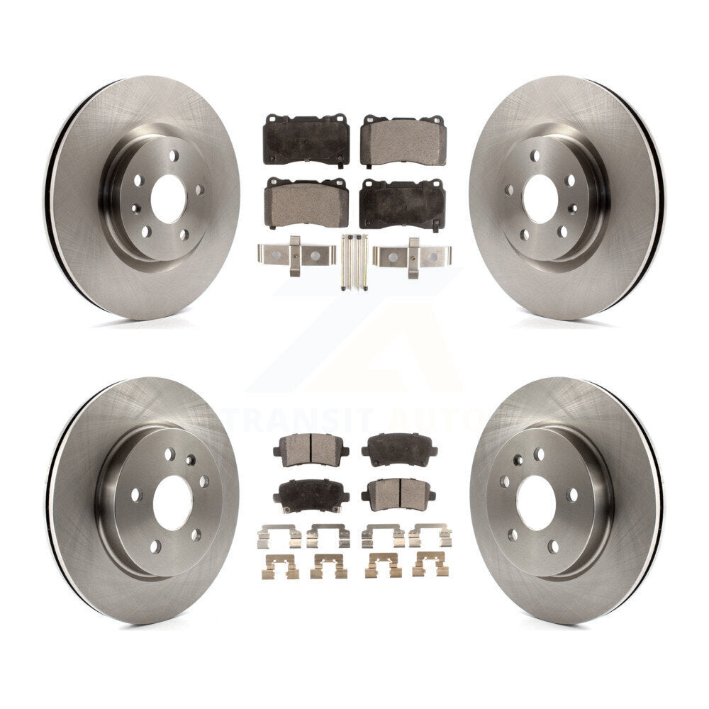 Disc Rotors and Semi-Metallic Brake Pads Kit-K8F-100798 - Kit.bestparts.ca