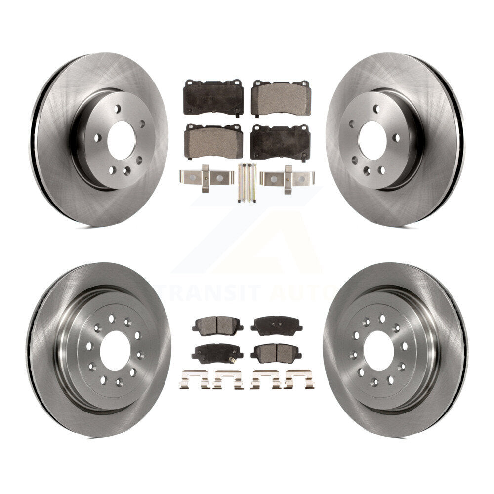 Disc Rotors and Semi-Metallic Brake Pads Kit-K8F-100835 - Kit.bestparts.ca
