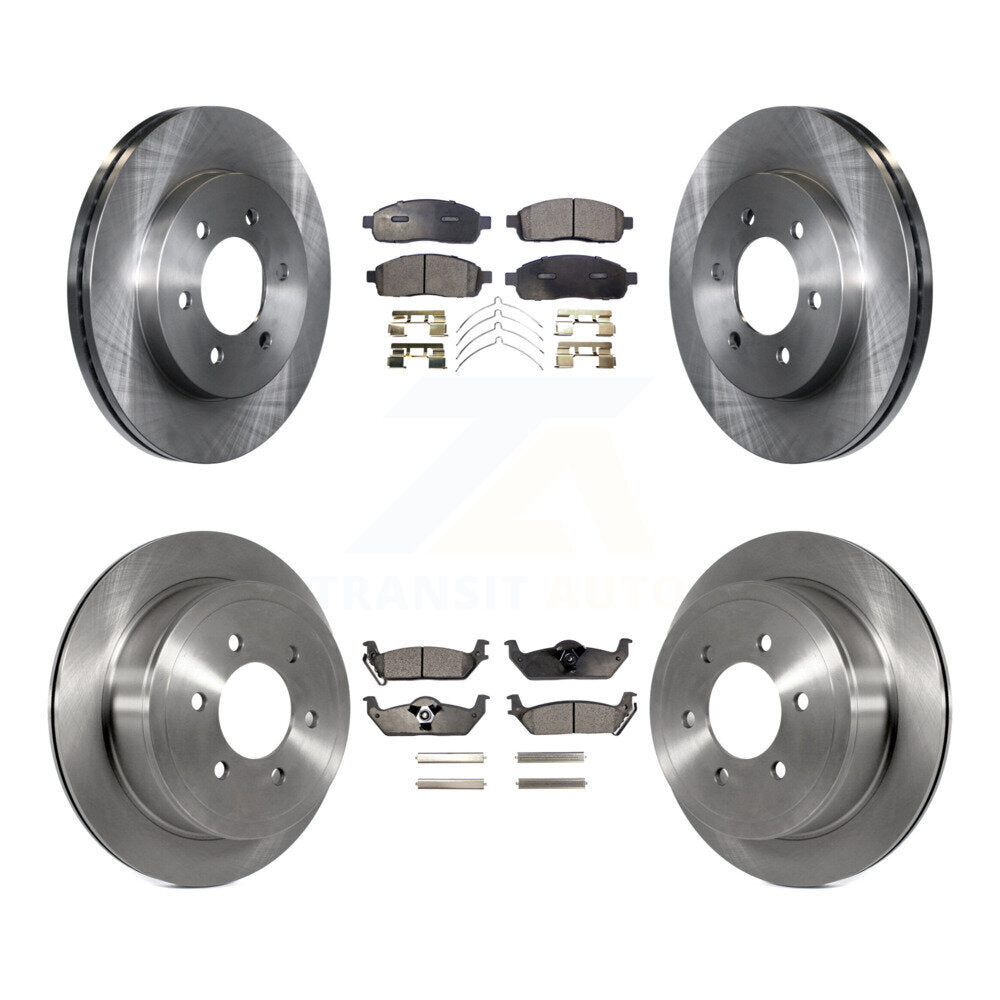 Disc Rotors and Semi-Metallic Brake Pads Kit-K8F-100863 - Kit.bestparts.ca