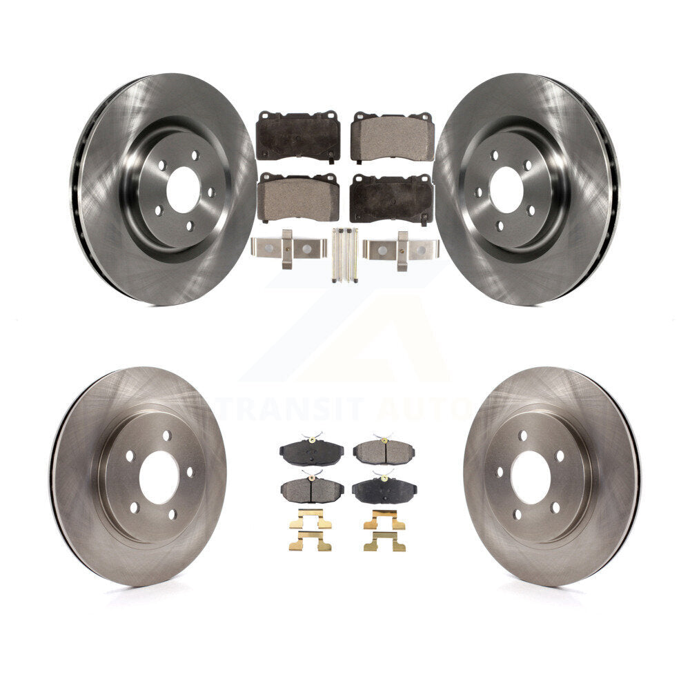 Disc Rotors and Semi-Metallic Brake Pads Kit-K8F-100886 - Kit.bestparts.ca