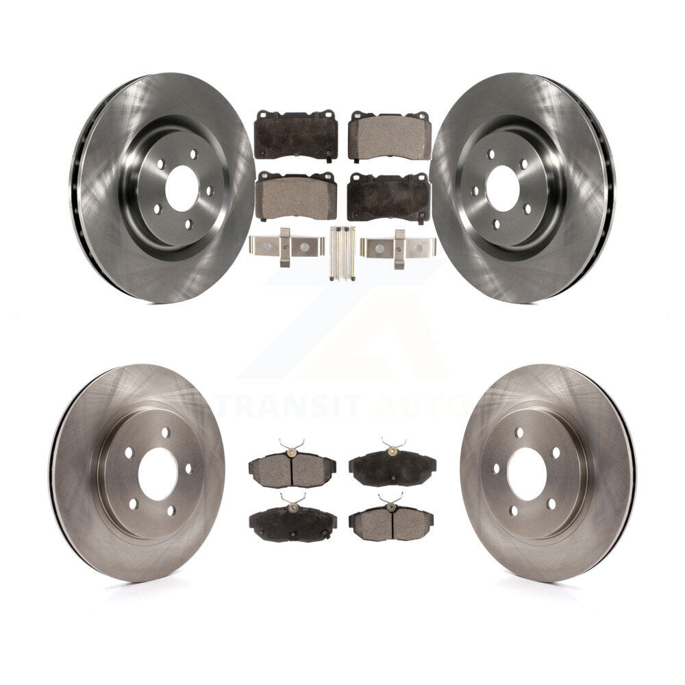 Disc Rotors and Semi-Metallic Brake Pads Kit-K8F-100887 - Kit.bestparts.ca Kit.bestparts.ca