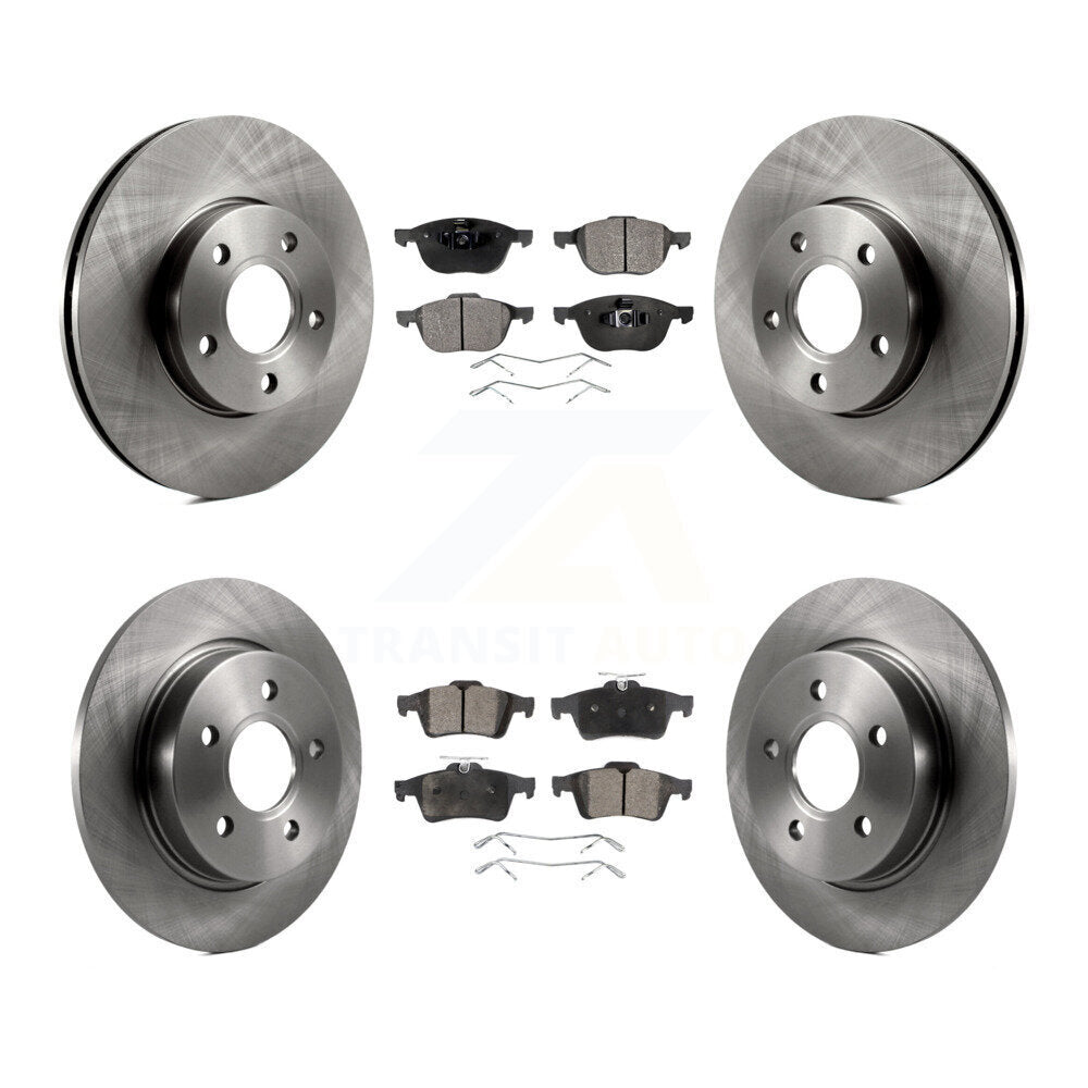 Disc Rotors and Semi-Metallic Brake Pads Kit-K8F-100907 - Kit.bestparts.ca Kit.bestparts.ca