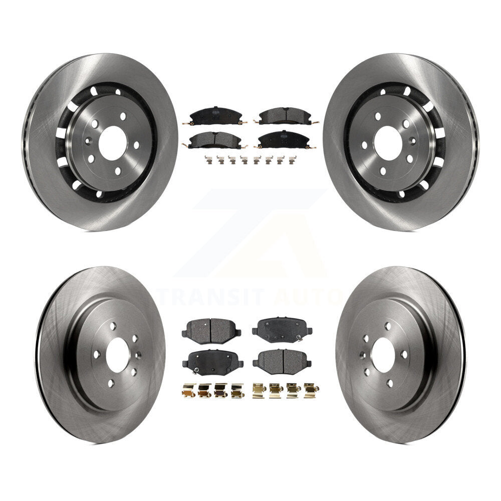 Disc Rotors and Semi-Metallic Brake Pads Kit-K8F-100911 - Kit.bestparts.ca