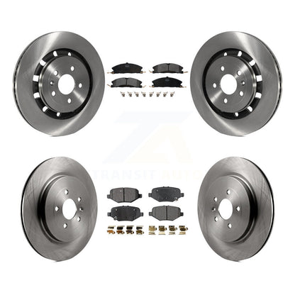 Disc Rotors and Semi-Metallic Brake Pads Kit-K8F-100911 - Kit.bestparts.ca